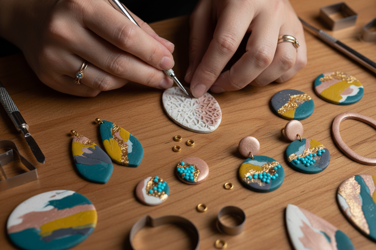 From Soft Clay to Wearable Art: How a Pair of Earrings Is Born